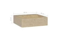 Håndvask 40x40x12 Cm Marmor Cremefarvet 30 Håndvask 40x40x12 Cm Marmor Cremefarvet -TRADEMAX Salg haandvask 40x40x12 cm marmor cremefarvet creme 4078408 1