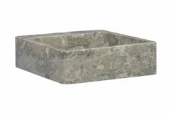 Håndvask 40x40x12 Cm Marmor Grå -TRADEMAX Salg haandvask 40x40x12 cm marmor graa graa 4071989