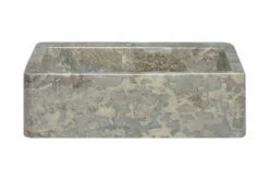 Håndvask 40x40x12 Cm Marmor Grå -TRADEMAX Salg haandvask 40x40x12 cm marmor graa graa 4078376 1