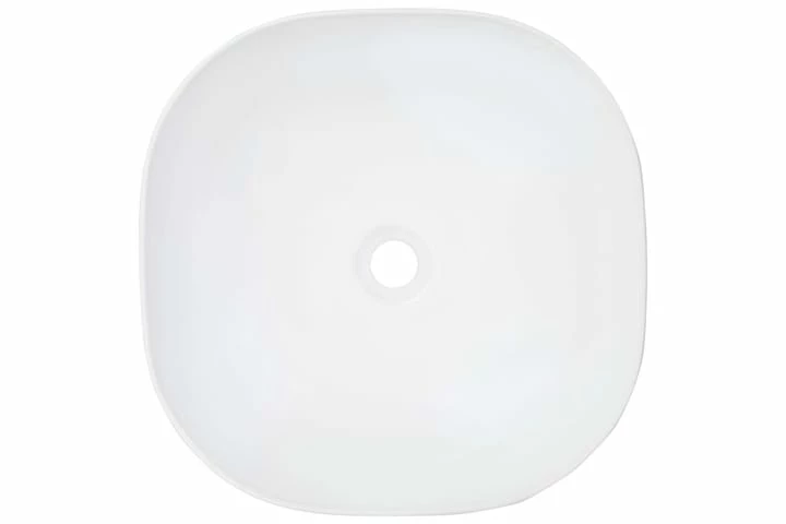 Håndvask 42,5 X 42,5 X 14,5 Cm Keramik Hvid 12 Håndvask 42,5 X 42,5 X 14,5 Cm Keramik Hvid - Billede 10
