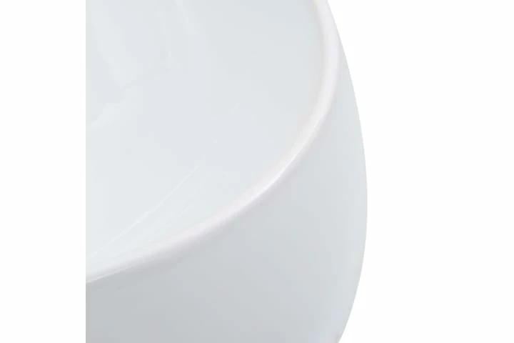 Håndvask 44,5 X 39,5 X 14,5 Cm Keramik Hvid 13 Håndvask 44,5 X 39,5 X 14,5 Cm Keramik Hvid - Billede 11