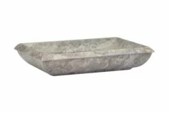 Håndvask 50x35x10 Cm Marmor Grå