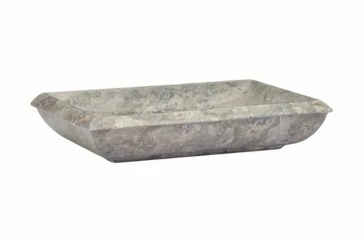 Håndvask 50x35x10 Cm Marmor Grå -TRADEMAX Salg haandvask 50x35x10 cm marmor graa graa 4078240