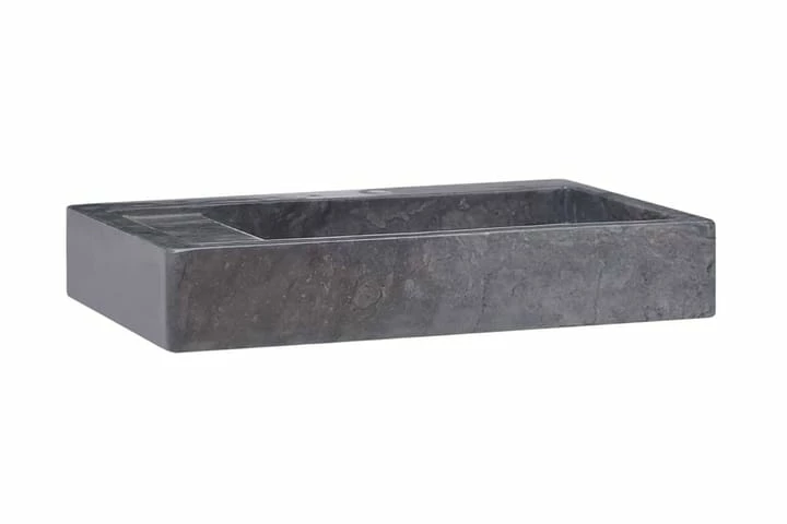 Håndvask 58x39x10 Cm Marmor Sort 12 Håndvask 58x39x10 Cm Marmor Sort - Billede 10