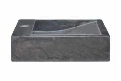 Forside -TRADEMAX Salg haandvask 58x39x10 cm marmor sort sort 4248176