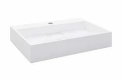 Håndvask 60 X 38 X 11 Cm Mineralstøbt/marmorstøbt Hvid -TRADEMAX Salg haandvask 60 x 38 x 11 cm mineralstoebtmarmorstoebt hvid hvid 4449045 1