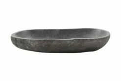 Håndvask Flodsten Oval 60-70 Cm -TRADEMAX Salg haandvask flodsten oval 60 70 cm graa 4073422 1