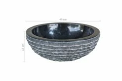Håndvask Marmor 40 Cm Sort -TRADEMAX Salg haandvask marmor 40 cm sort sort 4073592 1