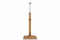 Havebruser 75x75x210 Cm Massivt Teaktræ -TRADEMAX Salg havebruser 75x75x210 cm massivt teaktrae brun 3516723 1