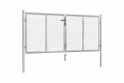 Havelåge Galvaniseret Stål 306 X 150 Cm Sølvfarvet -TRADEMAX Salg havelaage galvaniseret staal 306 x 150 cm soelvfarvet soelv 1480434 1