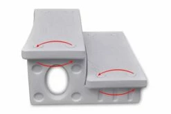 Hvide Spa Trin -TRADEMAX Salg hvide spa trin 3126512