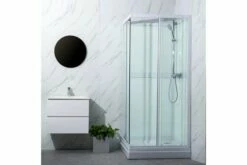 Ideal Brusekabine 90x90 Cm Rund -TRADEMAX Salg ideal brusekabine 90x90 cm lige hvid 3246457