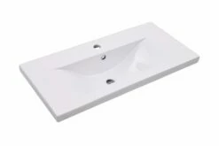 Indbygget Håndvask 81x39,5x18,5 Cm Keramisk Hvid -TRADEMAX Salg indbygget haandvask 81x395x185 cm keramisk hvid hvid 4071469 1