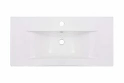 Indbygget Håndvask 81x39,5x18,5 Cm Keramisk Hvid -TRADEMAX Salg indbygget haandvask 81x395x185 cm keramisk hvid hvid 4074973 1