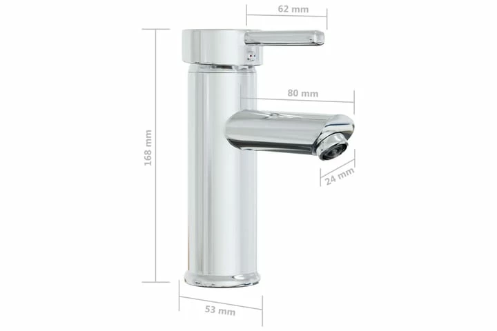 Indbygget Håndvask Med Hane 81x39x18 Cm Keramisk Hvid 5 Indbygget Håndvask Med Hane 81x39x18 Cm Keramisk Hvid - Billede 3