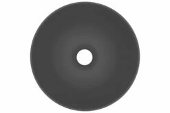 Keramisk Håndask Til Badeværelse Rund Mørkegrå -TRADEMAX Salg keramisk haandask til badevaerelse rund moerkegraa 4246973