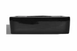 Keramisk Håndvask Vandhanehul Sort Firkantet -TRADEMAX Salg keramisk haandvask vandhanehul sort firkantet sort 4073131