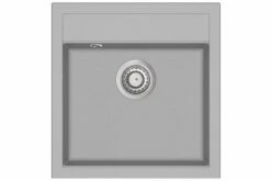 Køkkenvask Enkelt Vask Granit Grå -TRADEMAX Salg koekkenvask enkelt vask granit graa graa 1185521 1