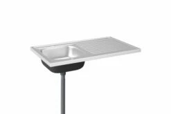 Køkkenvask Med Afløbssæt 1000x600x155 Mm Rustfrit Stål -TRADEMAX Salg koekkenvask med afloebssaet 1000x600x155 mm rustfrit staal soelv 2931520 1