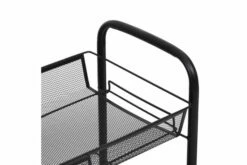 Køkkenvogn Med 4 Hylder 46x26x85 Cm Jern Sort 26 Køkkenvogn Med 4 Hylder 46x26x85 Cm Jern Sort -TRADEMAX Salg koekkenvogn med 4 hylder 46x26x85 cm jern sort sort 3916403