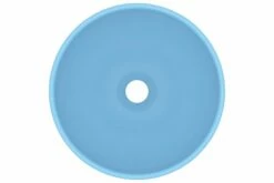 Luksuriøs Håndvask 32,5x14 Cm Rund Keramisk Mat Lyseblå 15 Luksuriøs Håndvask 32,5x14 Cm Rund Keramisk Mat Lyseblå -TRADEMAX Salg luksurioes haandvask 325x14 cm rund keramisk mat lyseblaa 2167711 1