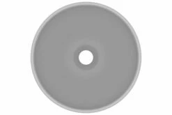 Luksuriøs Håndvask 32,5x14 Cm Rund Keramisk Mat Lysegrå -TRADEMAX Salg luksurioes haandvask 325x14 cm rund keramisk mat lysegraa 4459527 1