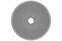 Luksuriøs Håndvask 40x15 Cm Rund Keramik Mat Lysegrå -TRADEMAX Salg luksurioes haandvask 40x15 cm rund keramik mat lysegraa 4076792 1