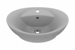Luksuriøs Håndvask Overløb 58,5x39 Cm Keramik Oval Lysegrå 29 Luksuriøs Håndvask Overløb 58,5x39 Cm Keramik Oval Lysegrå -TRADEMAX Salg luksurioes haandvask overloeb 585x39 cm keramik oval lysegraa 4244970 1