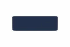 Luksushåndvask 41x30x12 Cm Keramik Mat Mørkeblå