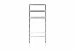 Opbevaringsstativ I 3 Niveauer 69 X 28 X 169 Cm Sølvfarvet -TRADEMAX Salg opbevaringsstativ i 3 niveauer 69 x 28 x 169 cm soelvfarvet soelv 2048774 1