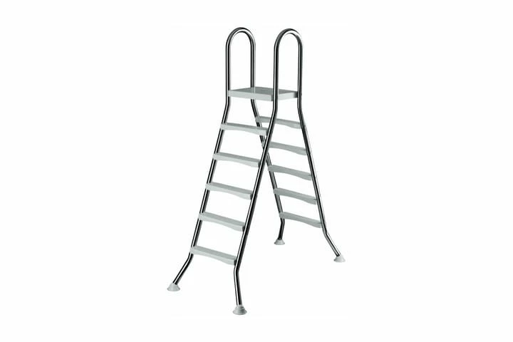 Rustfri Stige Fritstående Pool 4 Rustfri Stige Fritstående Pool - Billede 2