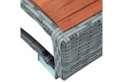 Spatrin I Polyrattan 92 X 45 X 25 Cm Grå -TRADEMAX Salg spatrin i polyrattan 92 x 45 x 25 cm graa graa 2818867