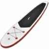 Stand Up Paddle Board-Sæt Sup Surfbræt Oppustelig Rød Og Hvi -TRADEMAX Salg stand up paddle board saet sup surfbraet oppustelig roed og hvi flerfarvet 1193387