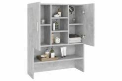 Vaskemaskineskab 70,5x25,5x90 Cm Betongrå