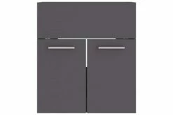 Vaskeskab 41x38,5x46 Cm Spånplade Grå -TRADEMAX Salg vaskeskab 41x385x46 cm spaanplade graa graa 2617039 1