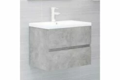 Vaskeskab 60x38,5x45 Cm Spånplade Betongrå 23 Vaskeskab 60x38,5x45 Cm Spånplade Betongrå -TRADEMAX Salg vaskeskab 60x385x45 cm spaanplade betongraa graa 2473647 1