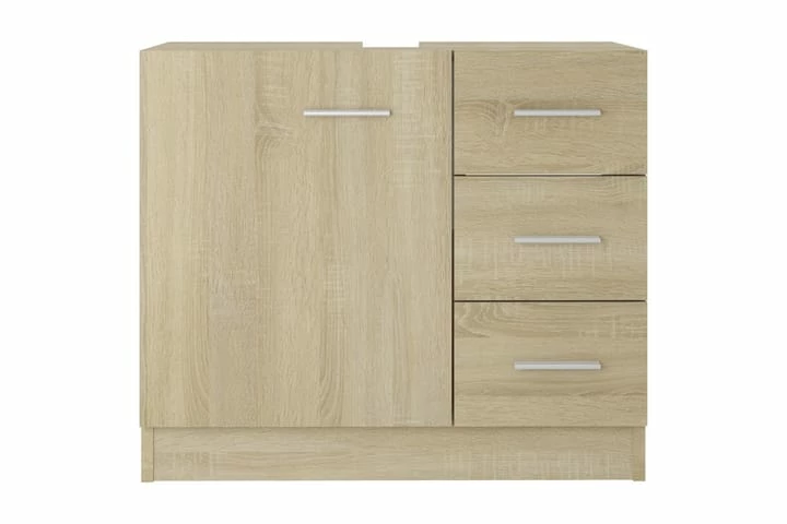 Vaskeskab 63x30x54 Cm Spånplade Sonoma-eg 19 Vaskeskab 63x30x54 Cm Spånplade Sonoma-eg - Billede 17