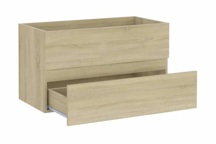 Vaskeskab 80x38,5x45 Cm Spånplade Sonoma-eg 6 Vaskeskab 80x38,5x45 Cm Spånplade Sonoma-eg - Billede 4