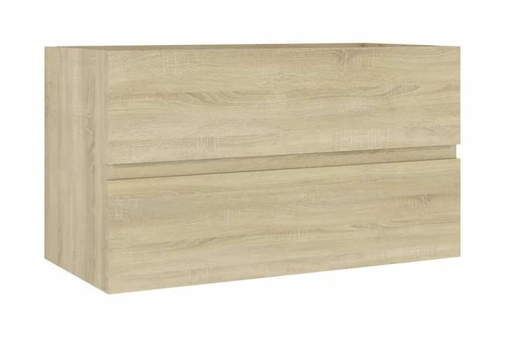 Vaskeskab 80x38,5x45 Cm Spånplade Sonoma-eg 10 Vaskeskab 80x38,5x45 Cm Spånplade Sonoma-eg - Billede 8