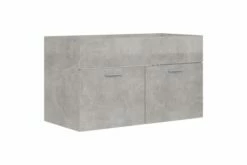 Vaskeskab 80x38,5x46 Cm Spånplade Betongrå